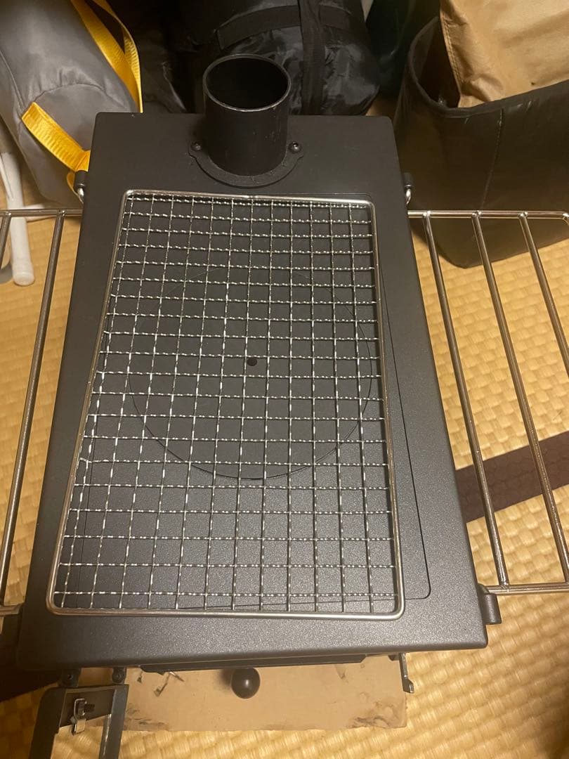 未使用 FUTURE FOX 薪ストーブ 3面ガラス ブラック