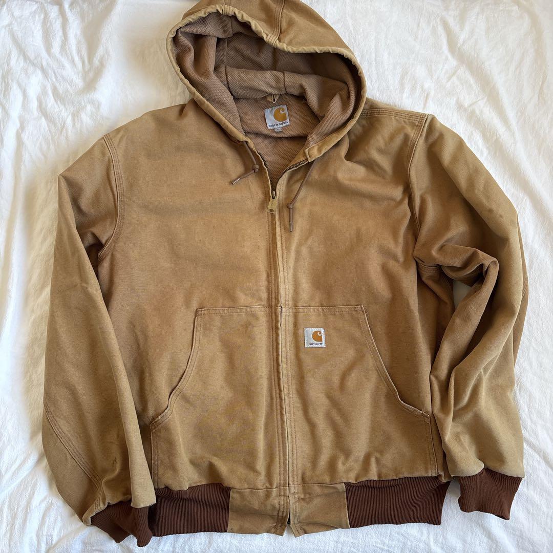 carhartt カーハート アクティブジャケット ブラウン USA製 L