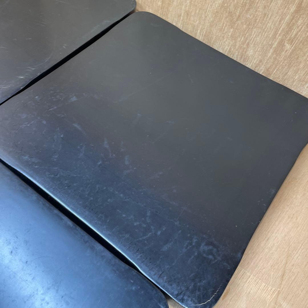 漆器　塗り盆　四角　5枚セット 木箱付き