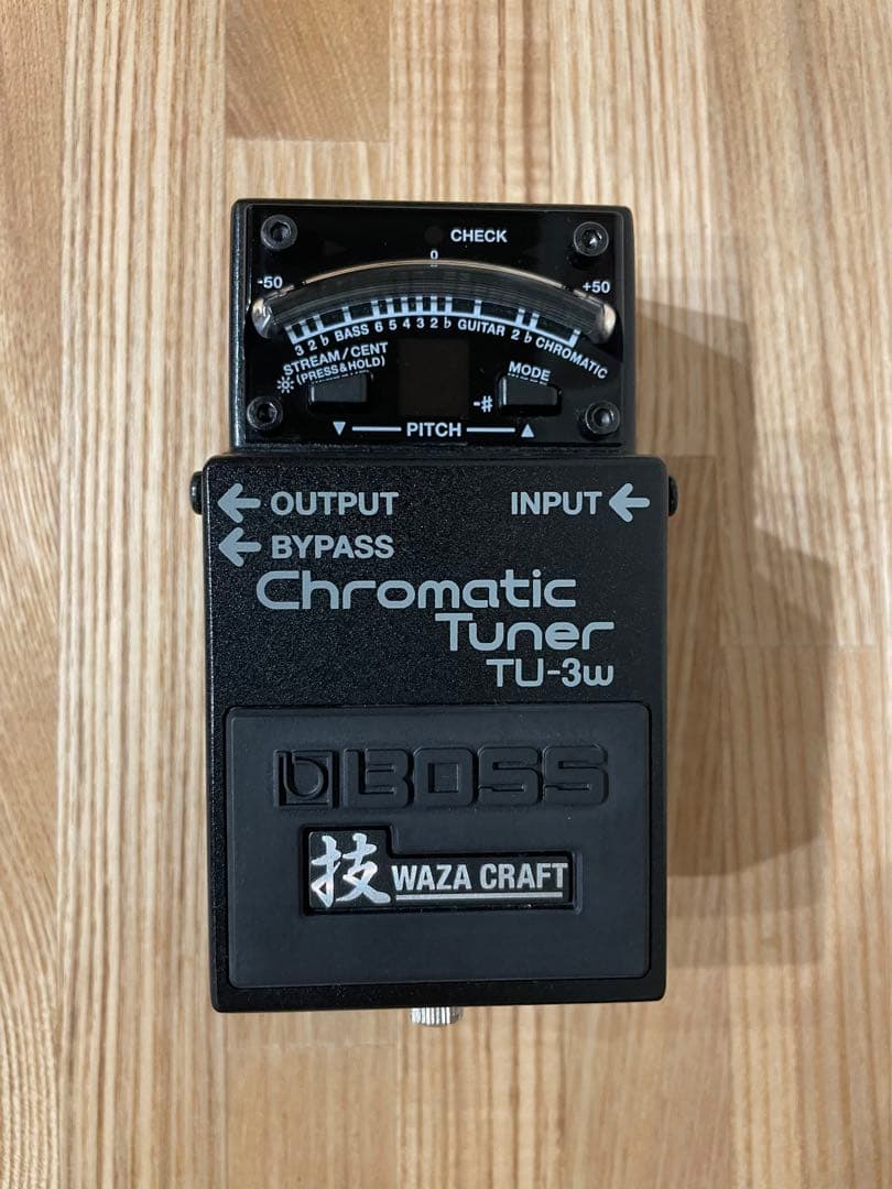 BOSS TU-3W 技クラフト チューナー
