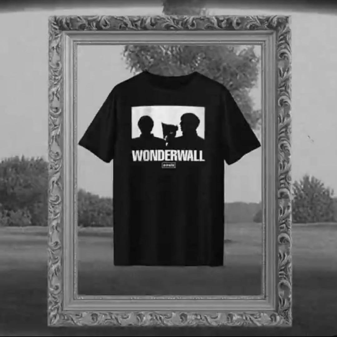 【限定】oasis Wonderwall Silhouette T-shirt