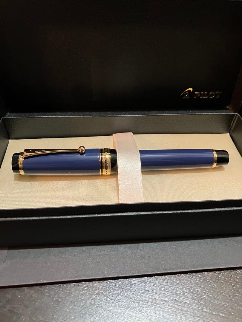 【未使用に近い】カスタムURUSHI 漆 ウルシ B 太字　紺青