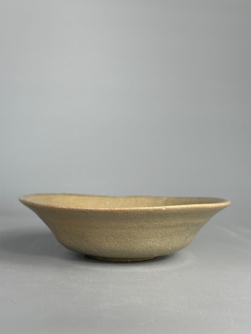 韓国美術　高麗青磁 　盤　皿　貫入　伝来品　古物古作　時代　朝鮮半島　李朝　宋