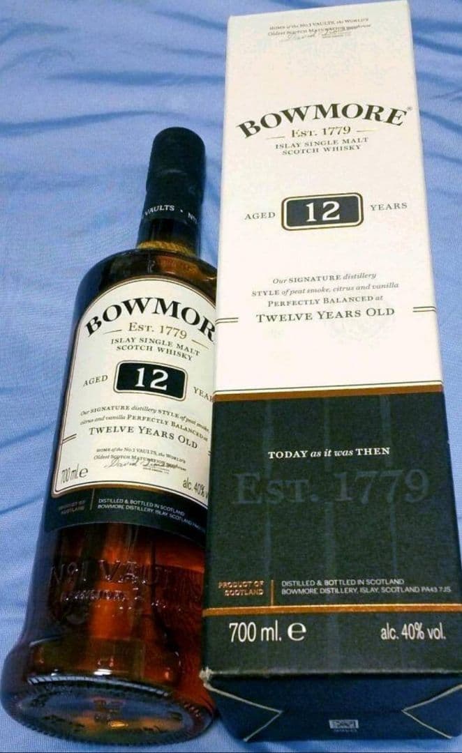 シングルモルト ウイスキー ボウモア 12年 700ml