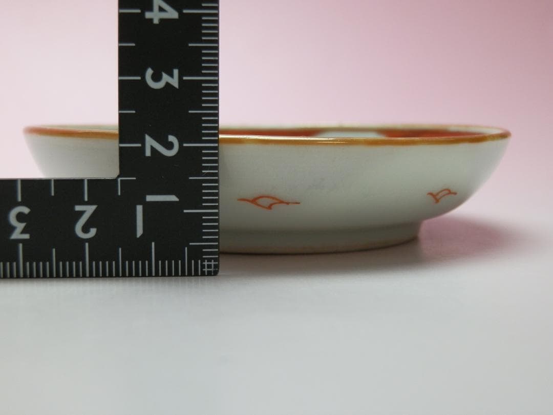 時代物 色絵 錦手 小花紋 小皿 10客 TN 82 70816