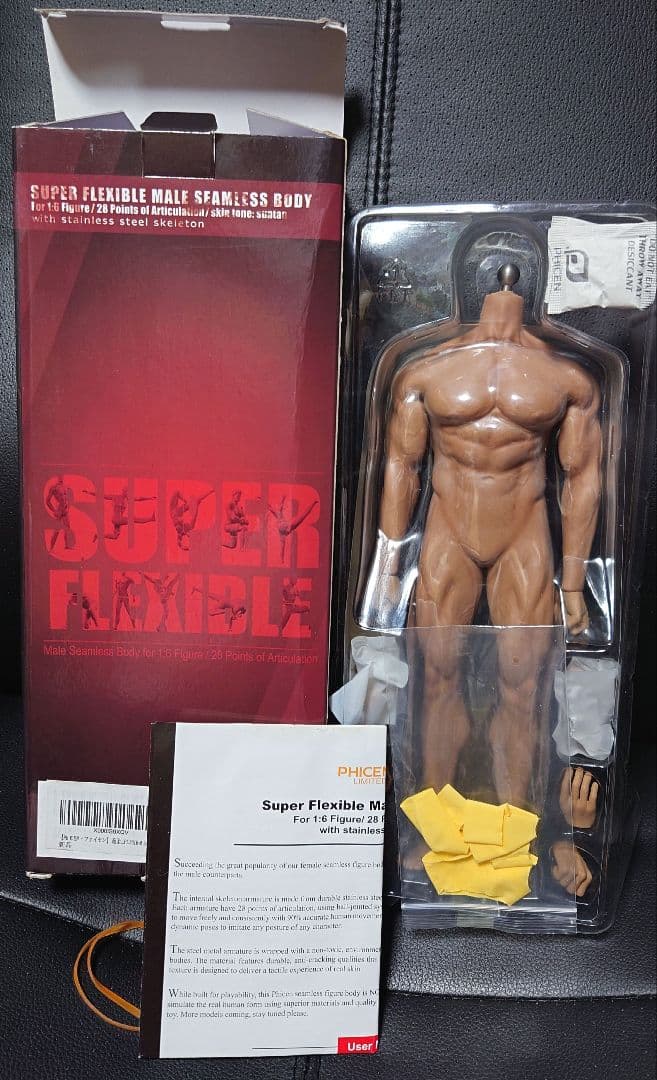 ファイセン・リミテッド 1/6スケール フレキシブル 男性素体 フィギュア