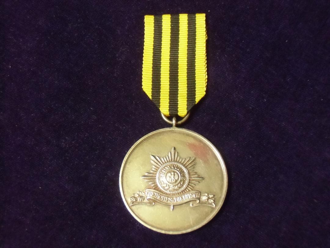 Ｗワイマール/ドイツ軍＊ドイツ義勇軍＊フォン　ディービッチ銀メダル/勲章(実物）