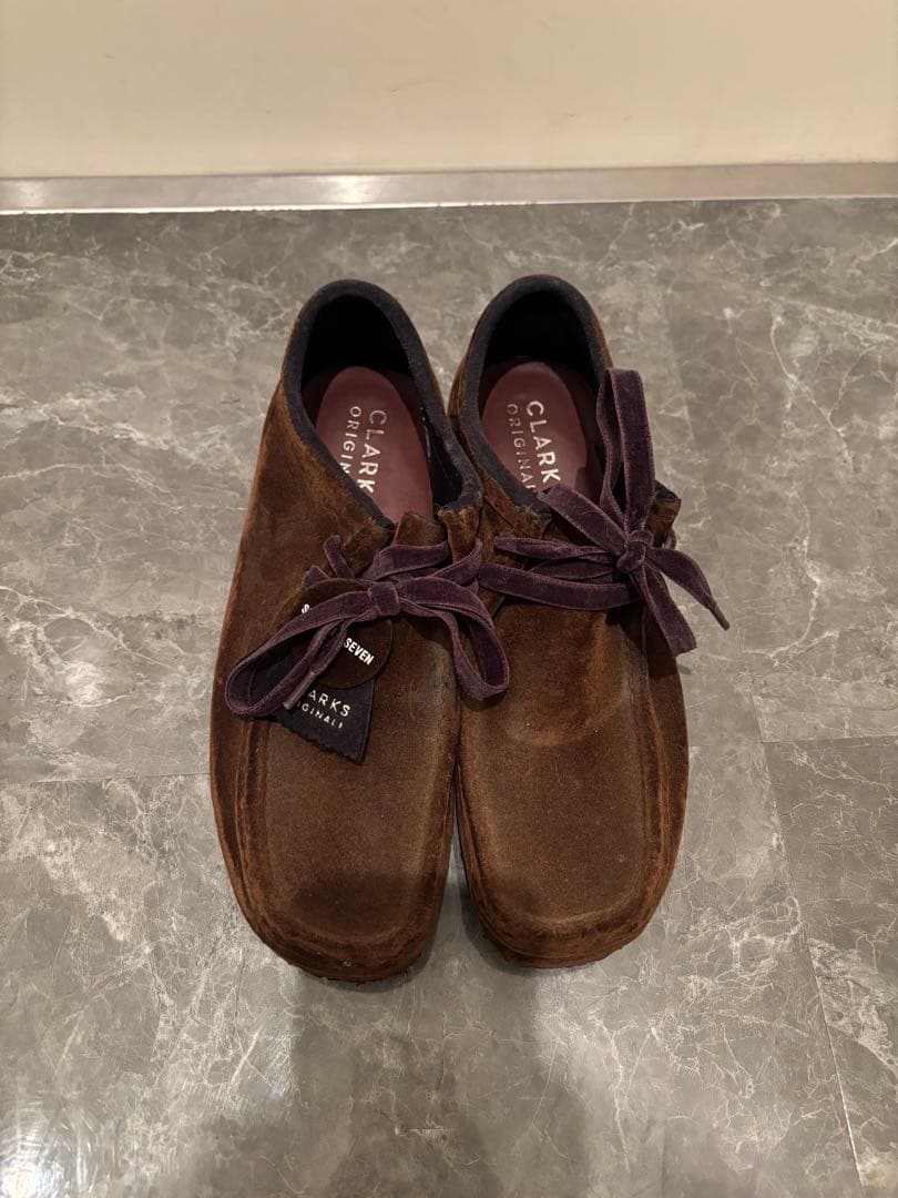 美品！seven by seven × clarks ワラビー