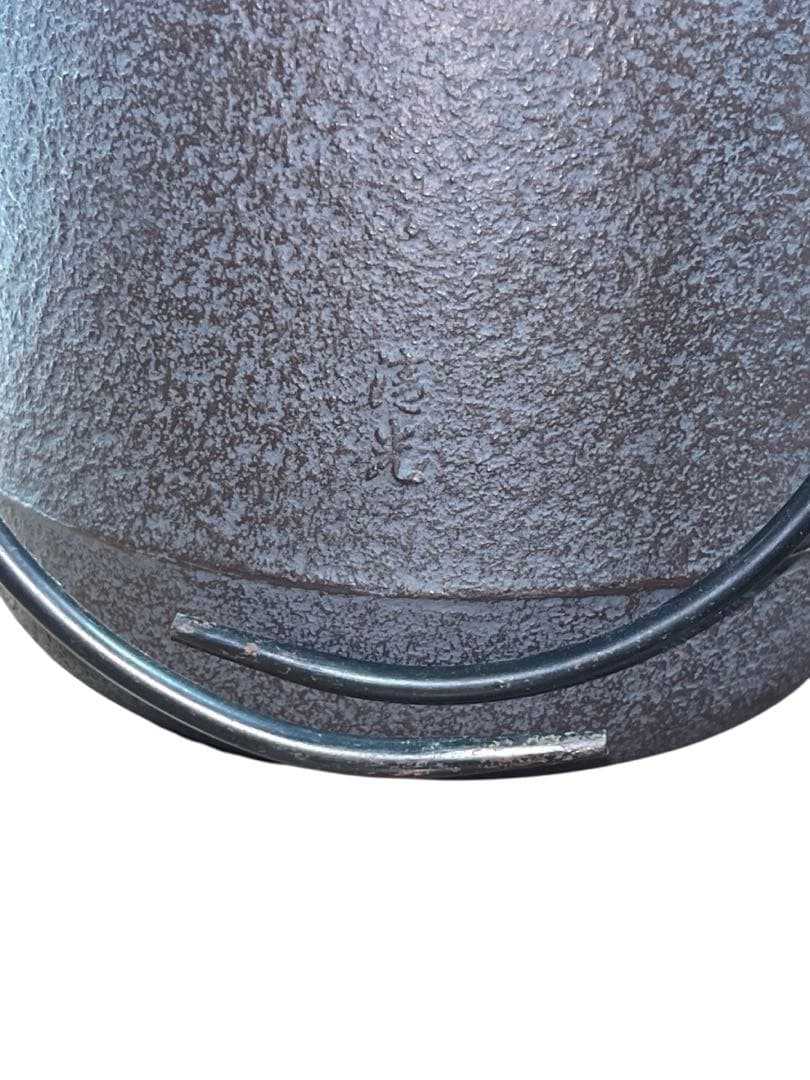 伝統工芸士 釜師 佐藤清光 作 筒釜 山形 清光堂 共箱・栞付 茶道具