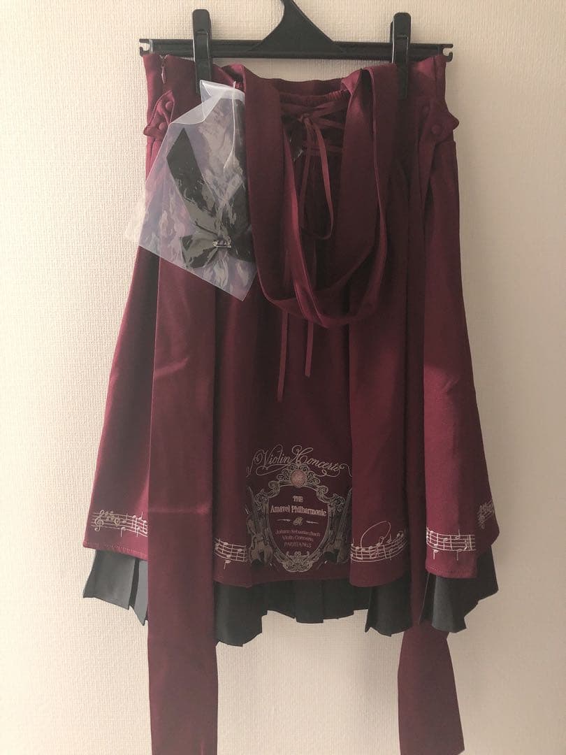 Fantasic Concertoスカート　ボルドー