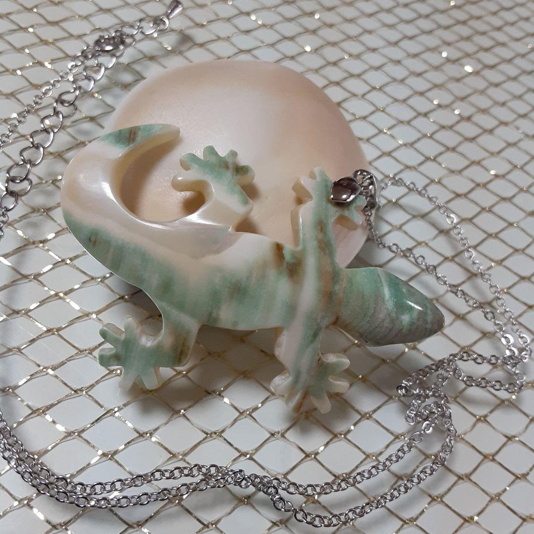 夜光貝　(ほたるガラスカフェ結様。)3点セット『ヤモリ/タツノオトシゴ/雫』