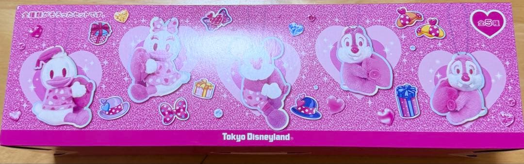 ディズニー　パルパルーザ　ミニーのファンダーランド　ミニぬいぐるみチャームコンプ