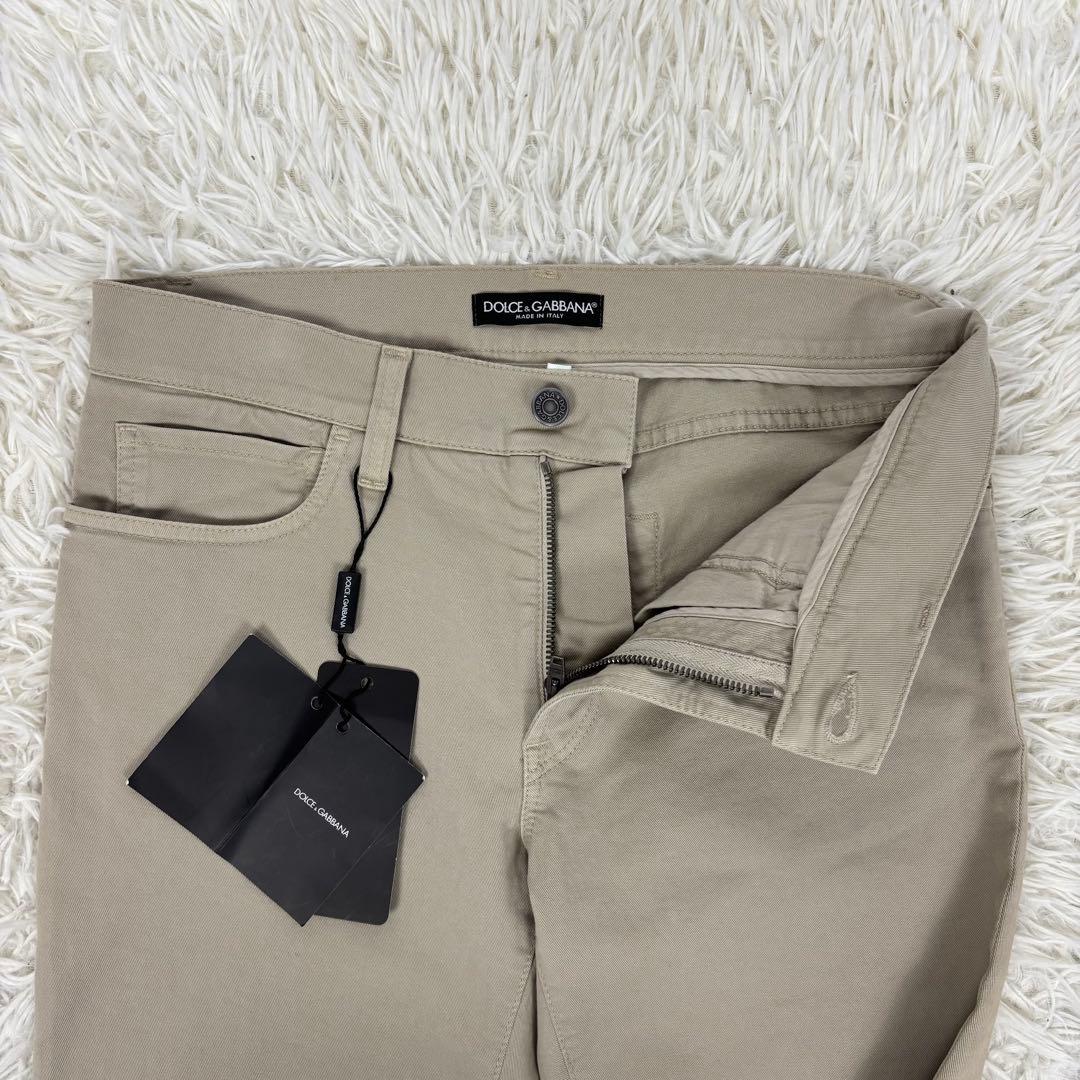 新品タグ付き！DOLCE ＆ GABBANA 16 ストレートパンツ 44