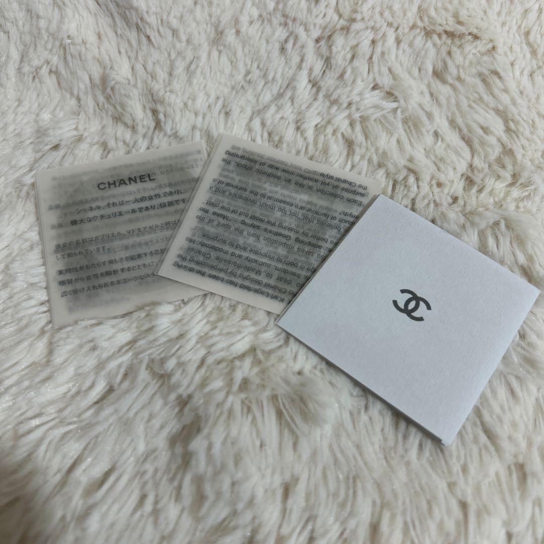 CHANEL ココマーク ラムスキン マトラッセ 三つ折り 長財布