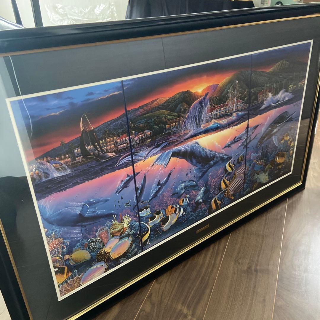 C.R.LASSEN クリスチャン リース ラッセン 絵画 大きい