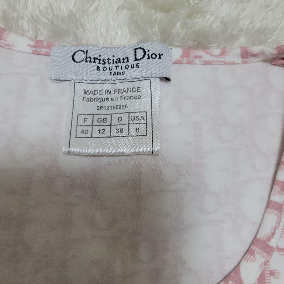 極美品✨Christian Dior ディオール　トロッター ノースリーブ