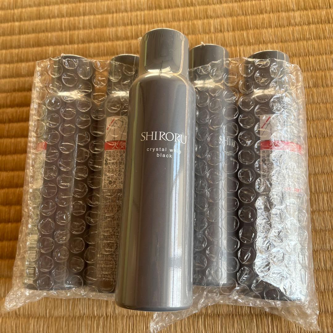 【新品未開封】炭酸泡洗顔 SHIRORU 5本