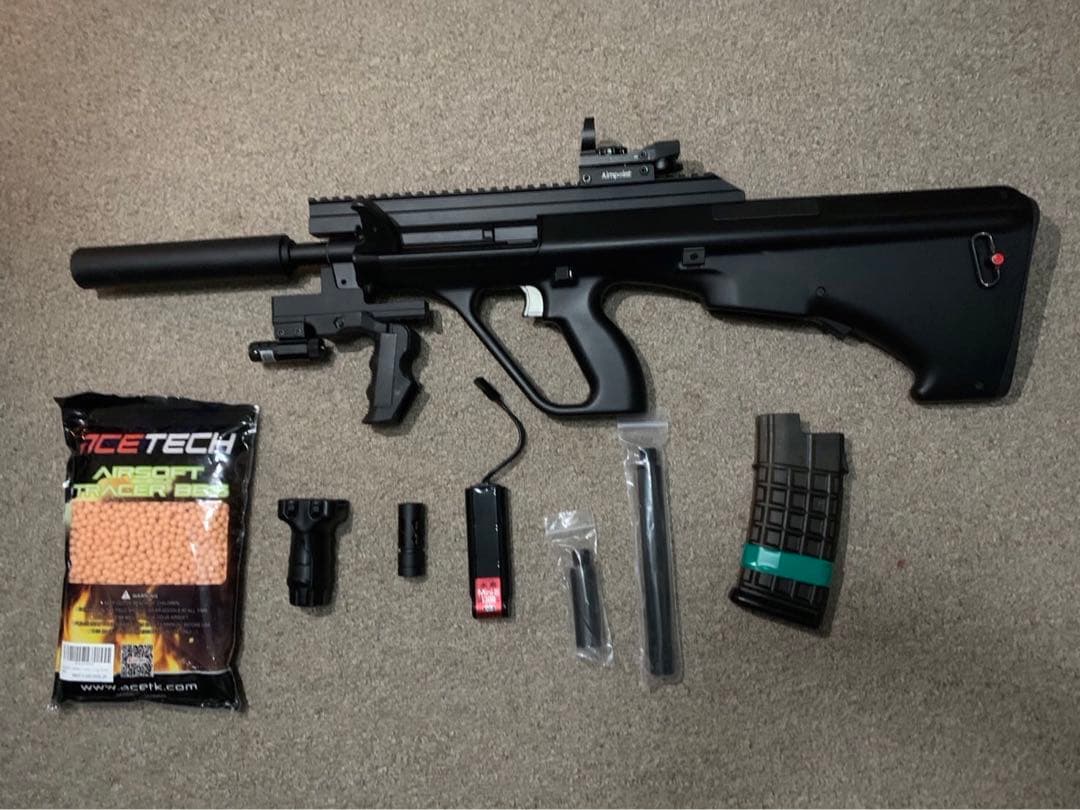 ステアーAUG ハイサイクルカスタム＋その他付属品多数