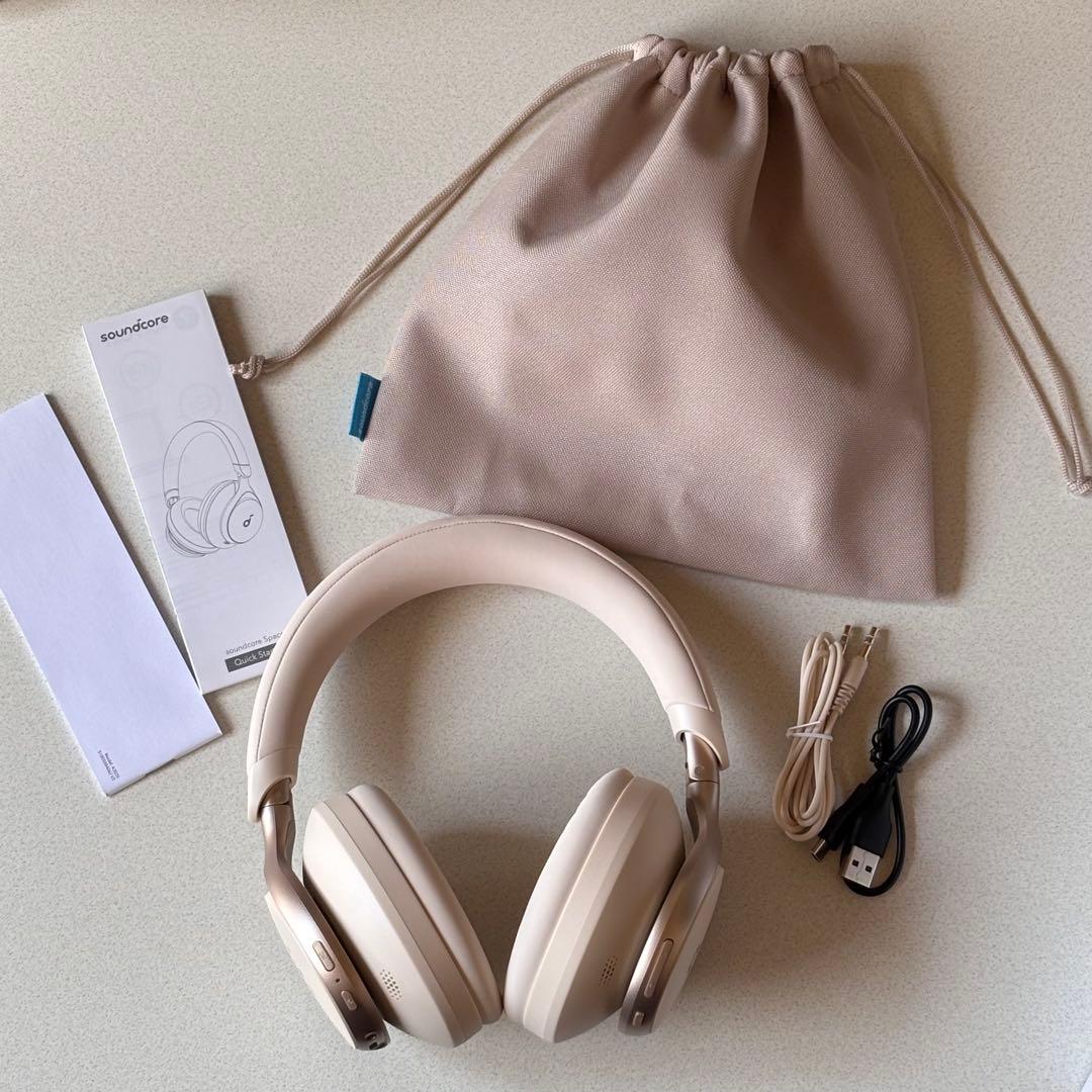 ANKER soundcore ワイヤレスヘッドホン ホワイト