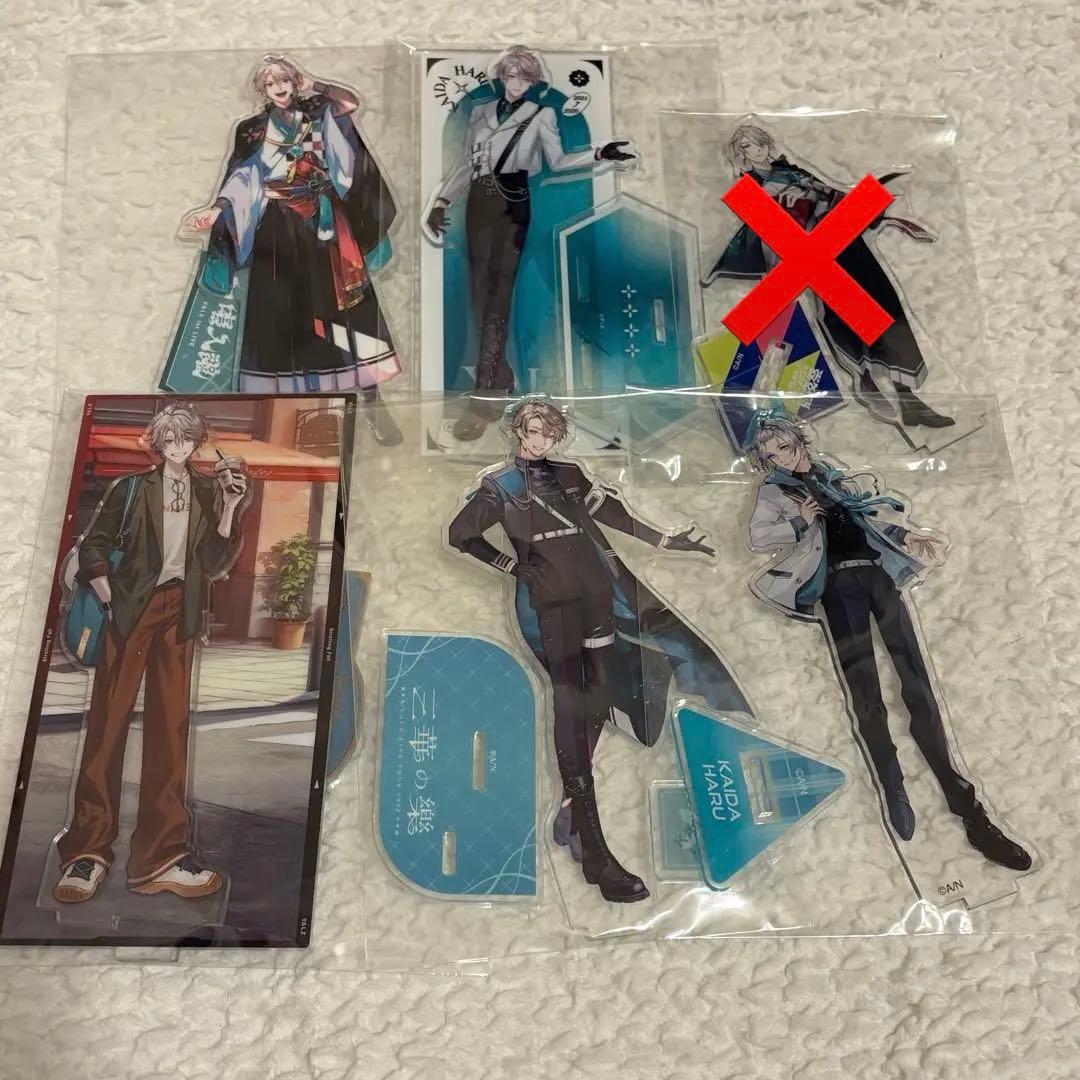 にじさんじ VΔLZ 甲斐田晴 アクリルスタンド 6点