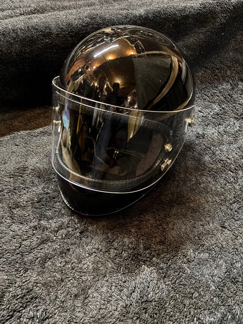 週末限定価格！　マックホールアポロ　ブラック　Lサイズ　DOT規格品