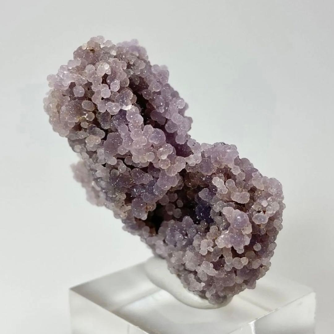 グレープカルセドニー　アメシスト　クォーツ　鉱物標本　原石　天然石　ストーン