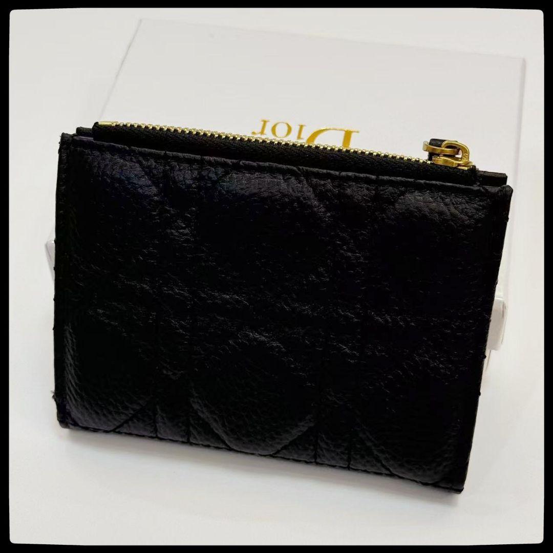 【付属品完備】 二つ折り財布 レディース ブラック