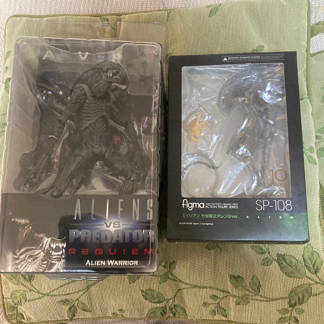 figma SP-108 エイリアンとALIEN WARRIOR フィギュア