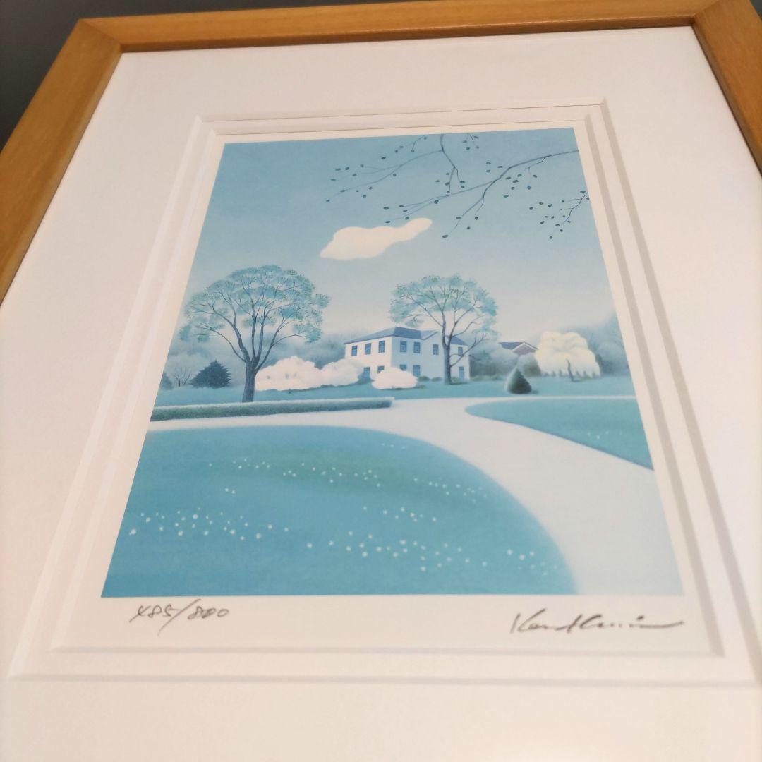 黒井 健 額装 ダイヤモンドスクリーニング☆直筆サイン・エディション有☆限定版画