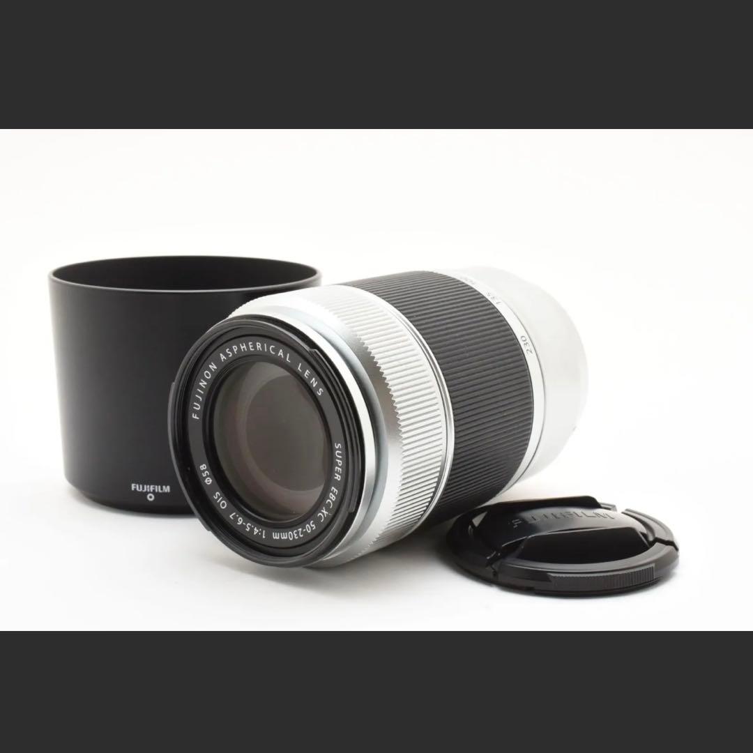 美品　富士フイルム　XC50-230mm f4.5-6.7 OIS シルバー