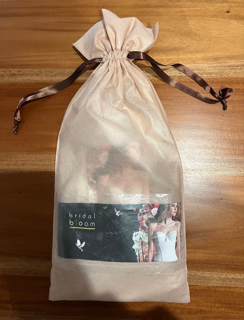 bridalbloom 上下セット ビスチェ フレアパンツ D70 モカグレー