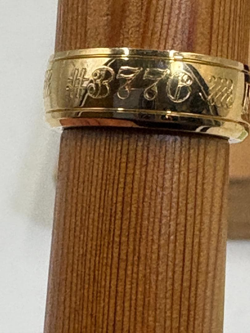 プラチナ 万年筆 #3776 屋久杉 18K ペン先 木箱付き 新品未使用