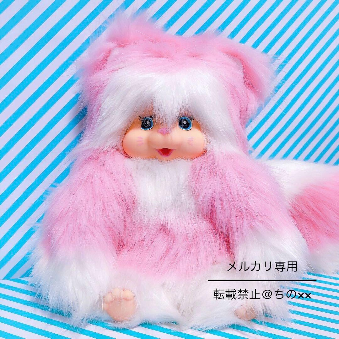 ハンドメイド 海外作家 パステルピンク 猫 ドール ファンシー ぬいぐるみ