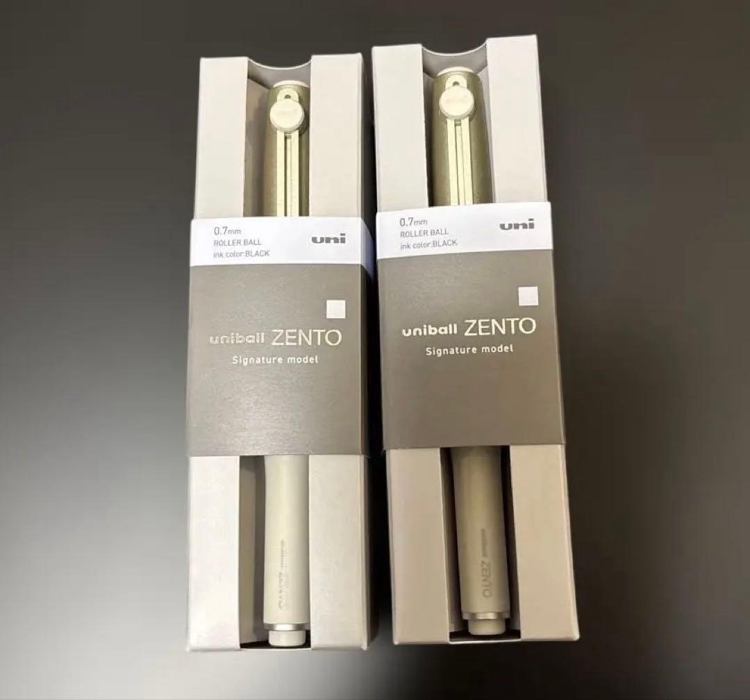 【本日限定】uniball ZENTO シグニチャーモデル　シャンパンゴールド