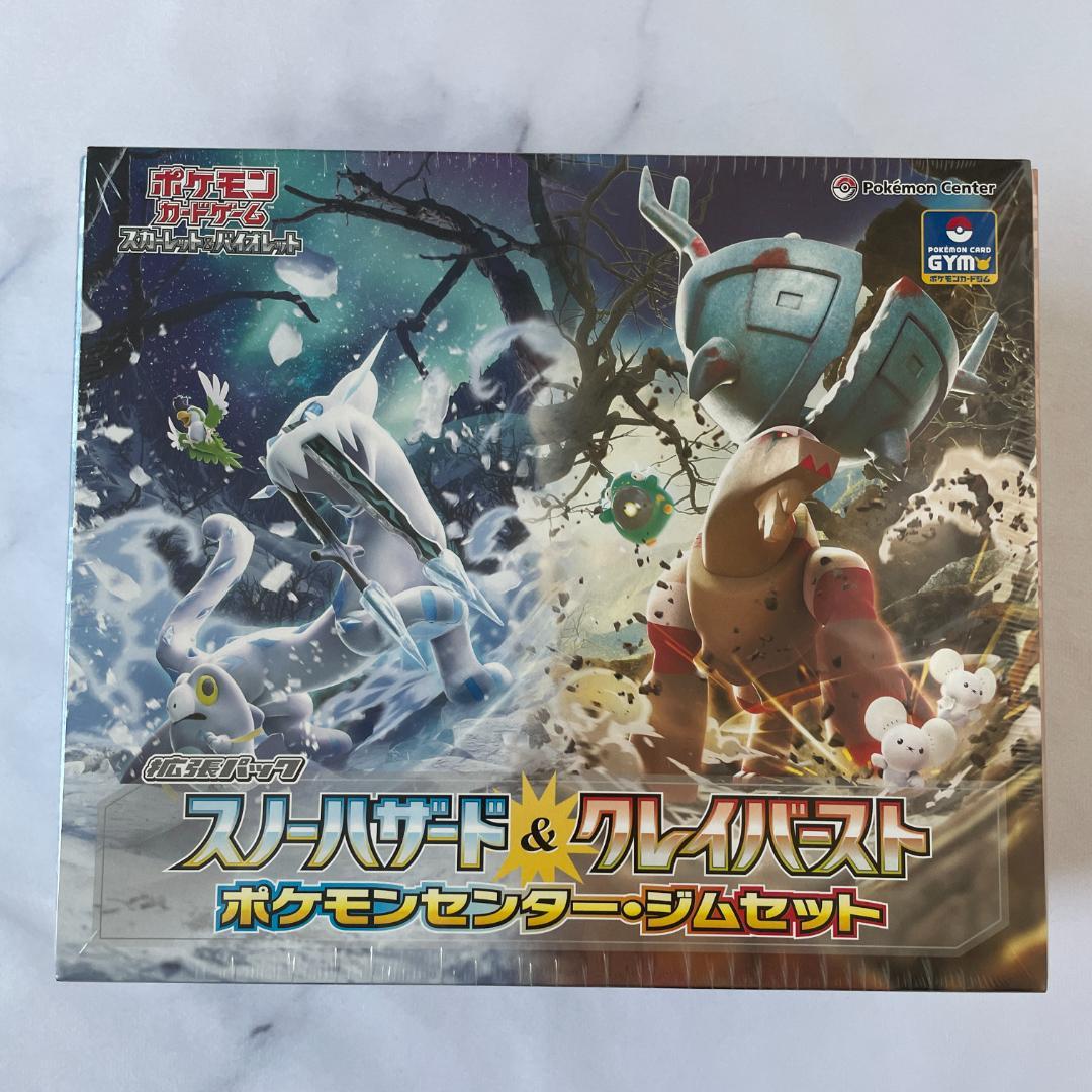 ポケモンカード ジムセット スノーハザード&クレイバースト ナンジャモ