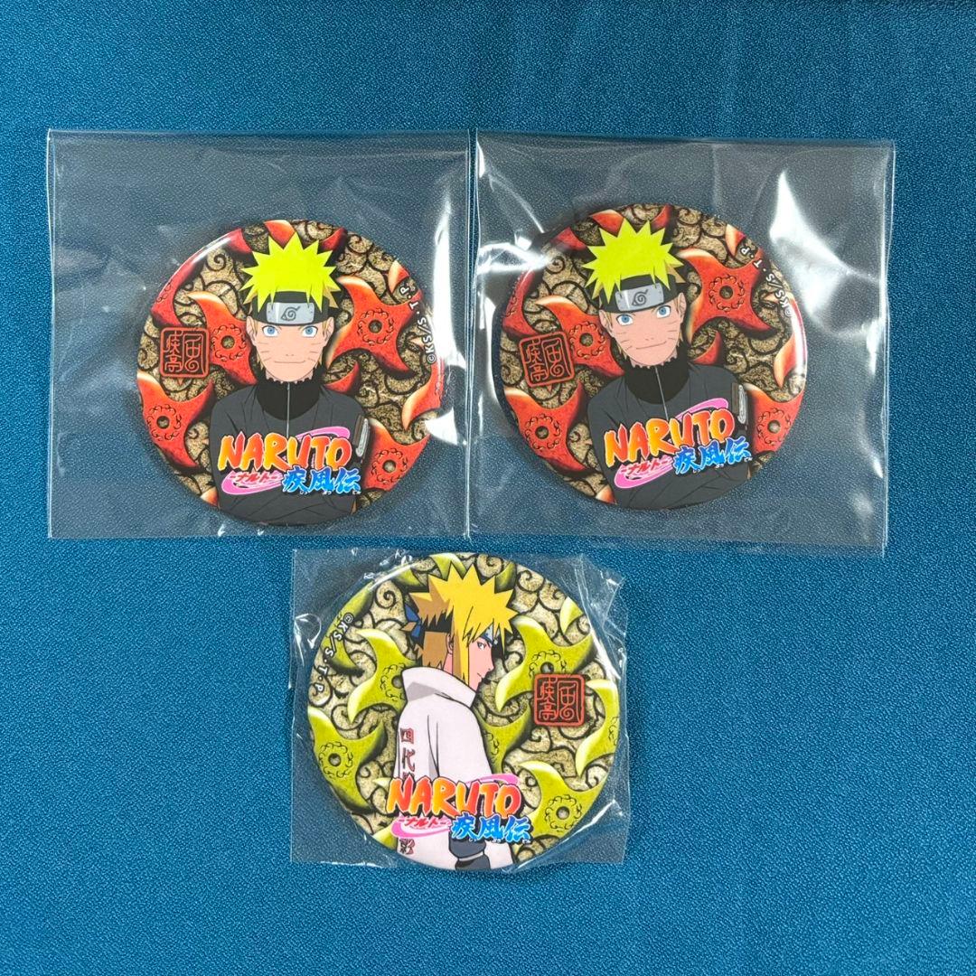 NARUTO　疾風伝　パセラ　コラボカフェ　疾風亭　缶バッジ　ナルト　ミナト