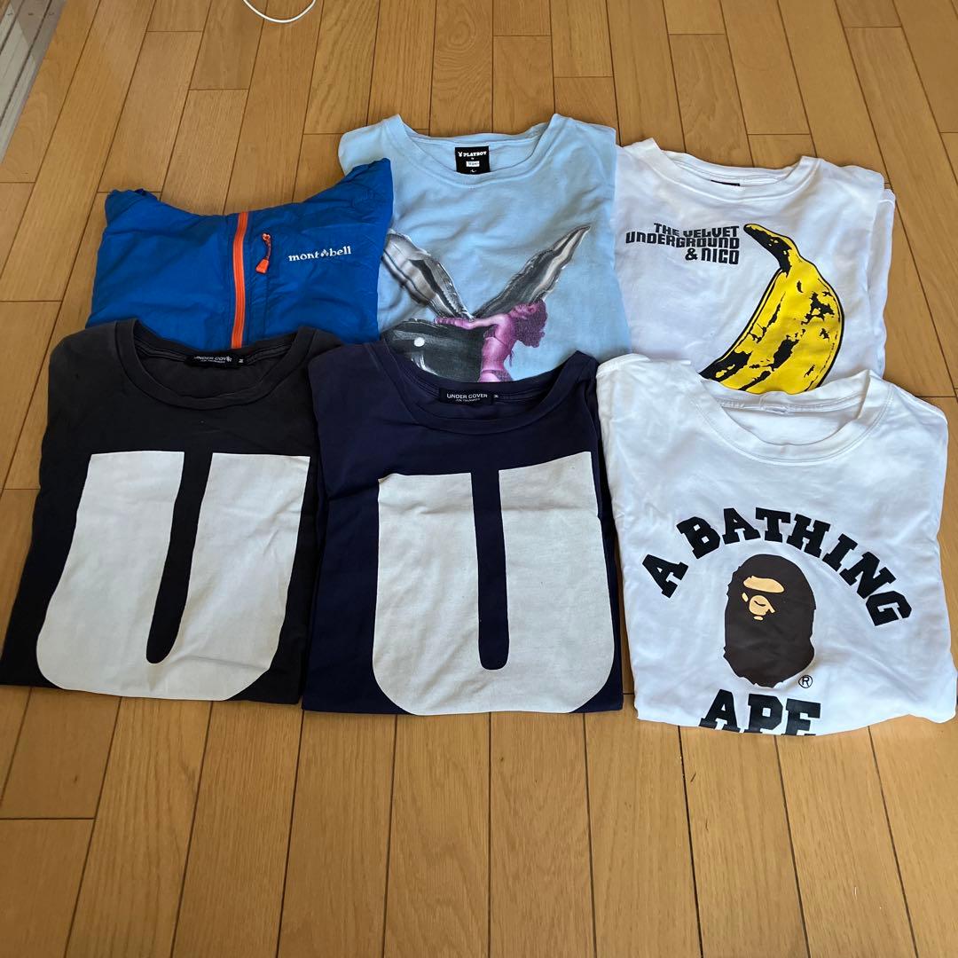 最終本物undercoverとmont-bell等色々まとめ　半袖