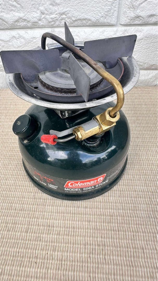 コールマン　MODEL 508A STOVE　ガソリンストーブ