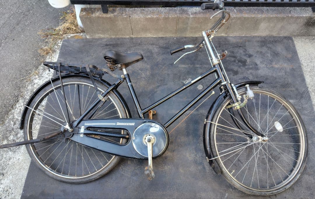 ブリヂストン実用車　ジュピター　部品取り、レストアベース、実用自転車