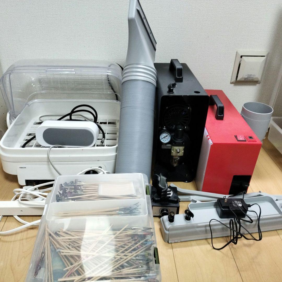 テ*レ様 エアブラシ、コンプレッサー、塗装ブース、塗料多数