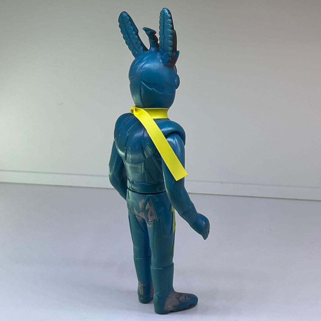 レア　当時物　ポピー　イナズマン　ソフビ　マフラー付き