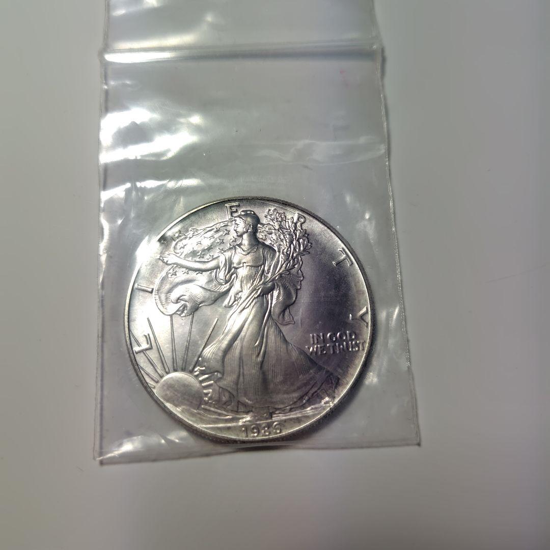 1986 ウォーキングリバティ銀貨 1オンス