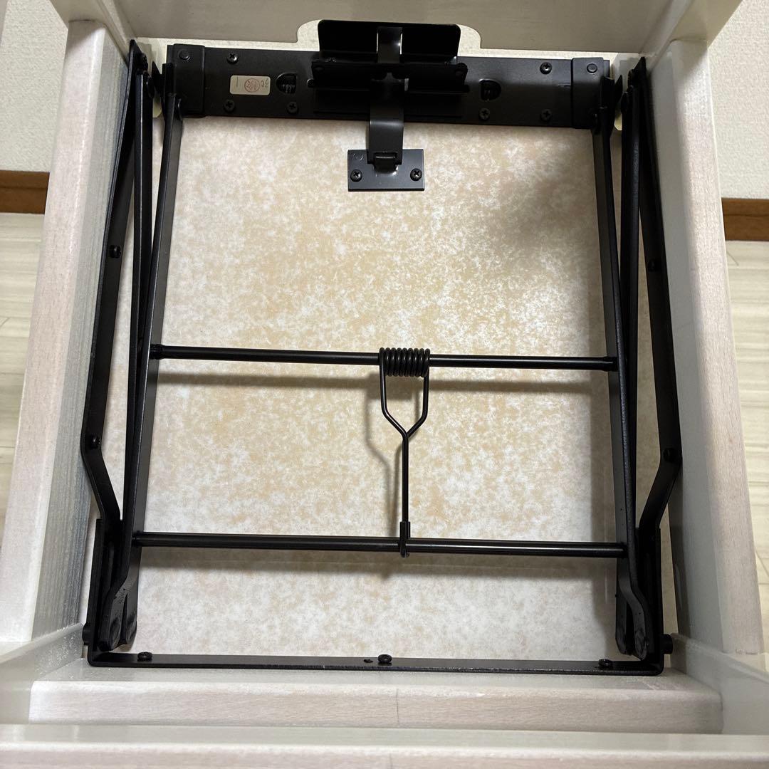 【白特注色中古美品】背付ピアノ椅子(全国送料込み)トムソン椅子