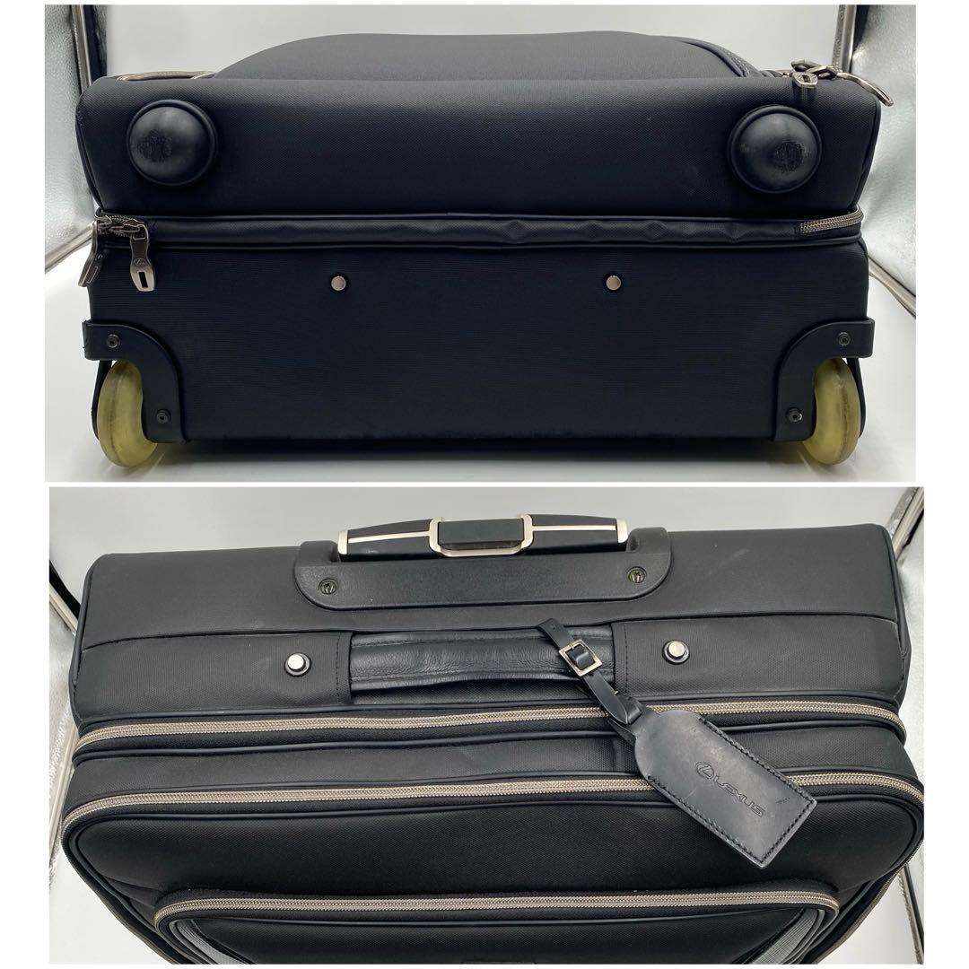 希少品✨️ LEXUS ビジネス キャリーバッグ トロリーケース レザー 大容量