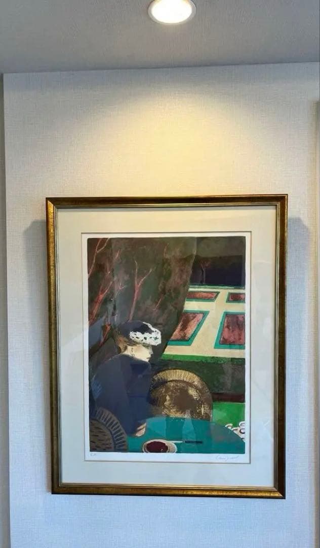 S*A様 【真作】 カシニョール　沈黙　リトグラフ