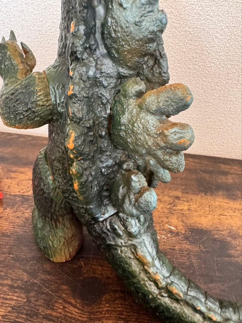 s63 ゴジラ　ブルマァク　ジャイアントサイズ　東宝　東京タワー付き　珍色？