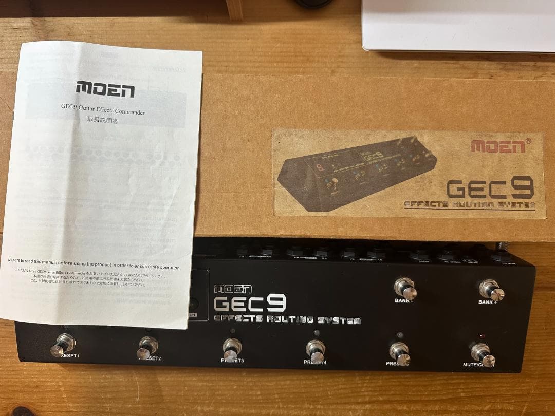 【赤城】MOEN GEC9 エフェクトルーティングシステム スイッチャー