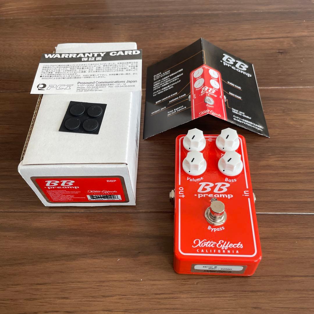 【xotic】 BB Preamp