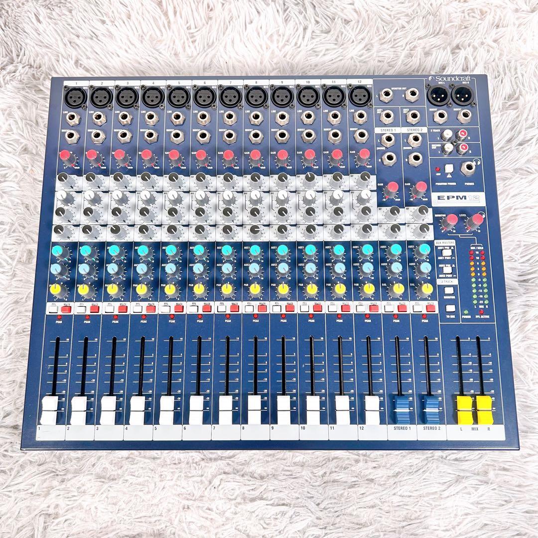 Soundcraft サウンドクラフト コンパクト・アナログミキサー EPM12