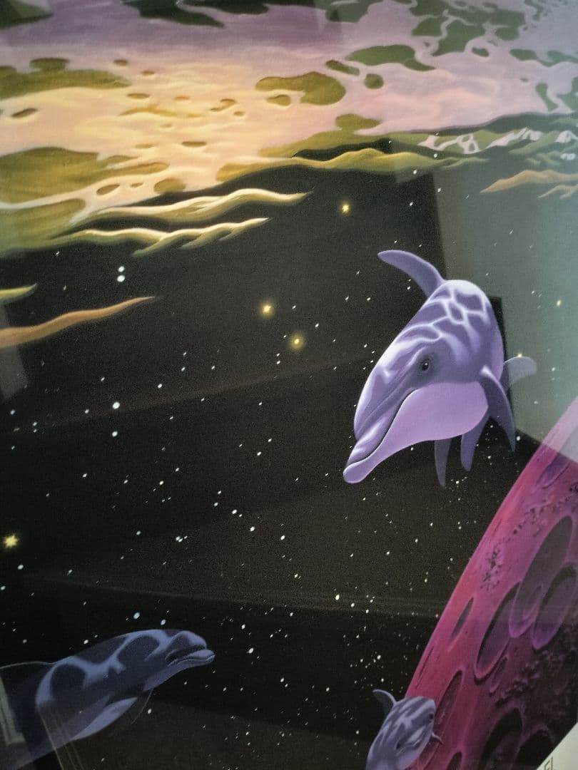 シム・シメール　アート　額